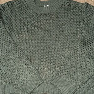 Green Knit Sweater